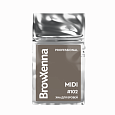 BrowXenna Хна для бровей Шатен #102, холодный кофе, (саше), 3 г