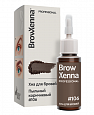 BrowXenna Хна для бровей Шатен #106, пыльный коричневый, (флакон)